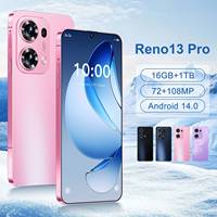 Reno13 Pro, Teléfono 5G con Pantalla de 7.3 Pulgadas, Batería de 7800mAh de Larga Duración, 16GB+1TB de Almacenamiento, Cámara de 108MP, para Entretenimiento Diario