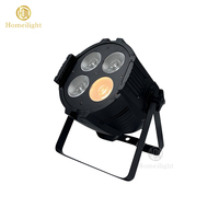 Lumière de scène LED COB 4x50W 200W pour église, bar, éclairage de scène DMX512, lumière LED Par blanc chaud