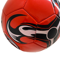 Ballon de football en PVC taille 5, cousu à la machine, 260-280g, avec logo personnalisé, cadeau promotionnel, souvenir d'événement