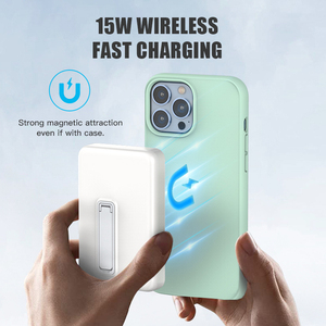 Wst <span class=keywords><strong>2025</strong></span> xu hướng sản phẩm Sạc chỉ số ánh sáng 15 Wát sạc không dây 10000mAh Mini ngân hàng điện cầm tay với biểu tượng tùy chỉnh - Product Image 5