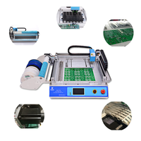Máquina de Colocación Automática de Componentes PCB IC PNP Desarrollada para Laboratorios de Investigación, Modelo CHM-T36
