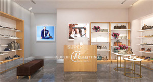 Custom Made Metal Wood MDF <strong>Nesting</strong> <strong>Table</strong> Store Fixture Retail Shoe Display <strong>Table</strong> - Product Image 4