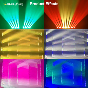 Pixel DMX thanh ánh sáng sân khấu lưu trữ trường hợp 4 di chuyển đầu chùm Mixer DJ Robot 550W 4in1 zoom dẫn ánh sáng cho tổ chức sự kiện - Product Image 4