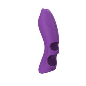 USB 전원 손가락 링 진동기 성인용품 남녀 공용 휴대용 진동 링 감각적 증강용 - Product Image 6