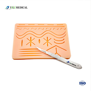 Module de suture cutanée simulée à trois couches, coussinet de suture en silicone pour étudiants en médecine du Collège Médical du Commerce Extérieur - Product Image 1