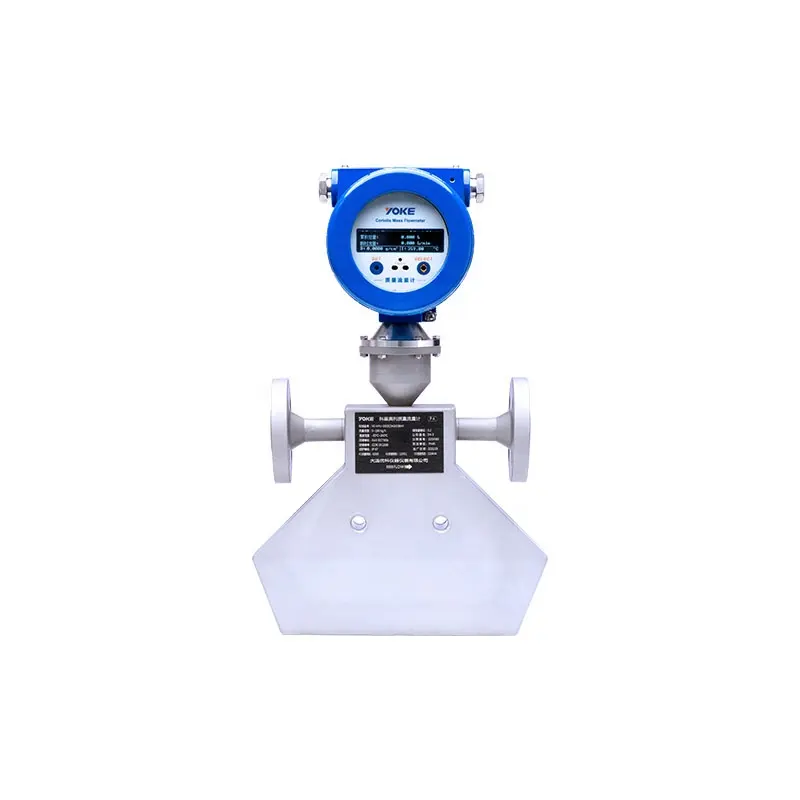 Meteran Coriolis sensor gerak mikro flowmeter, 1 inci DN25 DN50 coriolis pengukur aliran massa dan pengontrol massa Meter aliran coriolis