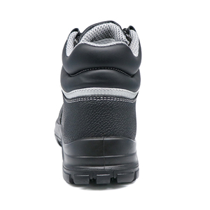 MAXITOUGH-Zapatos de protección de seguridad para hombre, suela de PU/PU para transporte logístico con punta de acero, resistente al agua, color negro, logotipo personalizado - Product Image 3