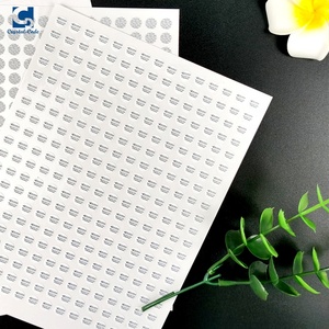 Nhãn dán <span class=keywords><strong>A4</strong></span> bằng chứng giấy nước mã QR Xin Chào Tên tôi là vỏ trứng-Nhãn dán trống hình ba chiều vỏ trứng tùy chỉnh - Product Image 2