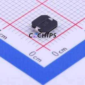 TS-1187A-B-A-B Tactile Switch SMD Switch Single Pole Single Throw Round Button 1.6N Vertical Mount - Product Image 2