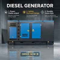 Generador diésel sincrónico termoeléctrico sin escobillas Ricardo de 50KVA, 60KVA, 75KVA, 80KVA, 100KVA - Buen Precio