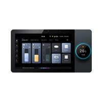 8 InchTuya Bluetooth WiFi con Zigbee Gateway amplificador de pared Panel de Control de hogar inteligente Control de música y luz de fondo para el hogar