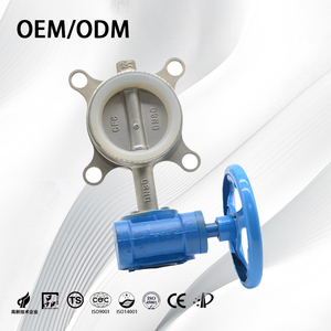 Thép không gỉ ANSI OEM/ODM ROTARY actuated Worm Gear hoạt động Van bướm với FDA giấy chứng nhận - Product Image 5