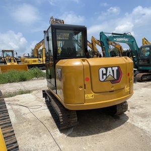 Excavatrice d'occasion CAT 306 à flèche renforcée, remarquablement silencieuse, pour la démolition de vieux ponts en béton sur le <span class=keywords><strong>Narro</strong></span> - Product Image 1