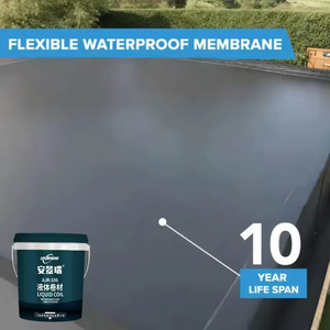 Revestimiento Líquido Polimérico Anticorrosión Impermeable Roof King <span class=keywords><strong>para</strong></span> Sótanos, Piscinas y <span class=keywords><strong>Concreto</strong></span> en Negro, Azul o Colores Personalizados - Product Image 5