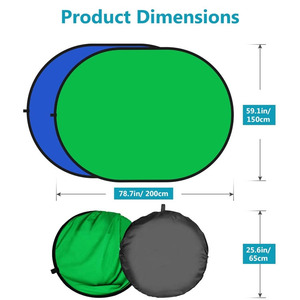 Tùy Chỉnh Nhân Tạo Trang Trí Nội Thất Rèm Trở Lại Giọt Ráp Màu Xanh Màu Xanh Màu Xanh Cỏ Backdrop - Product Image 2