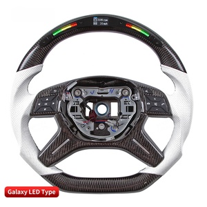 Volante Deportivo de Fibra de Carbono con Control por Aplicación y Luces LED para <span class=keywords><strong>Mercedes</strong></span> Benz W204 S204 W212 <span class=keywords><strong>V212</strong></span> S212, Precio de Fábrica - Product Image 2