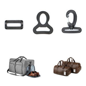 Anillas en D de plástico para bolsos y mochilas, hebillas semicirculares ajustables, accesorios para bolsos C012-19MM C012-25MM C012-32MM - Product Image 4