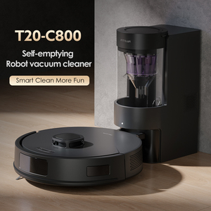 Robot Vacuum and Mop Combo 3000Pa Strong Suction LDS <b>Mapping</b> WiFi App Control Wet & Dry Brushless Motor for Home Cleaning - Product Image 4