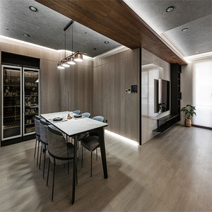 Modern Oak Wood Texture 15x90cm <strong>Matte</strong> Finish Ceramic Tiles for Kitchen &amp; Bathroom Floors - Product Image 6