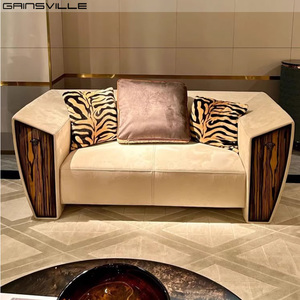 Foshan Factory Italian Fashion Brand Luxury Living Room Furniture Modern Divano Design Varsace White Leather <strong>Sofa</strong> - Product Image 3