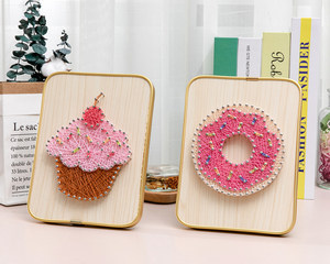 Nuevo Producto 2026: <span class=keywords><strong>Arte</strong></span> de Uñas con Cuerda de Madera DIY para Decoración del Hogar - Product Image 2