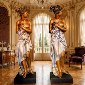 Statue d'art <span class=keywords><strong>érotique</strong></span> grandeur nature en bronze, femme nue, sculpture féminine - Product Image 4