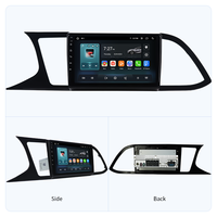 Autoradio Android 9 pouces sans fil avec CarPlay et GPS pour SEAT LEON 2019-2020, contrôle au volant, caméra de recul AHD