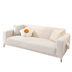 Housse de canapé élastique moderne, facile à installer, antidérapante, anti-poussière. Doux, lavable, durable, protège les meubles, dissimule les défauts. - Product Image 1