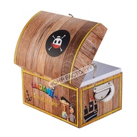Emballage de jouets pour enfants, boîte de trésor en papier avec impression personnalisée de luxe en carton pour cadeaux