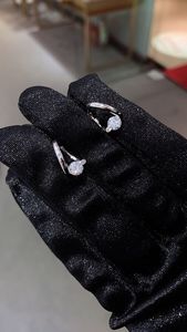 Pendientes de Aro Unisex Rui Zun (Estilo Antiguo), Joyería de Moda, Moissanita de Silicona de 0.5 Quilates, Regalo - Product Image 6