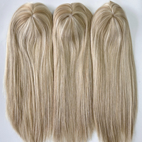 Base en dentelle suisse et soie pour un aspect réaliste du cuir chevelu et une respirabilité optimale, extensions de cheveux 100% humains pour les clients de salon