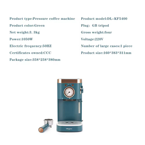 Cafetera Eléctrica 220V Máquina de Espresso Portátil 20 Bares Capuchino Italiano Máquinas de Café Totalmente Automáticas - Product Image 6