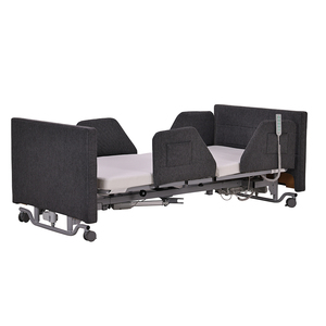 Cama Eléctrica Giratoria para Cuidado de Ancianos, Moderna Cama de Hospital Eléctrica IEC 60601 para Cuidado en el Hogar, Cama de Madera para Enfermería Médica - Product Image 5