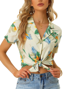 2025 nuova maglietta Casual da donna con stampa a sublimazione dolce e Cool alla moda estiva Hawaii di alta qualità - Product Image 2