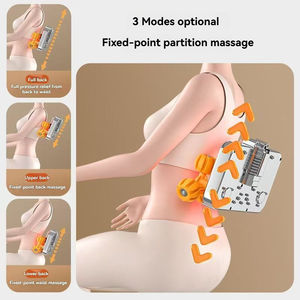 Coussin de massage Shiatsu Zhipin 2026 à brancher pour le cou et le dos avec chaleur, physiothérapie infrarouge et contrôle de la minuterie - Application corporelle - Product Image 2