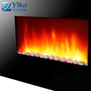 <span class=keywords><strong>Chimenea</strong></span> eléctrica independiente de vidrio templado curvo más vendida, estilo de diseño moderno, montado en la pared para uso en sala de estar interior - Product Image 4