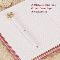 Journal en cuir PU à couverture rigide, journal secret personnel pour filles avec cadenas en forme de cœur et stylo, ensemble cadeau, couture filée, personnalisable