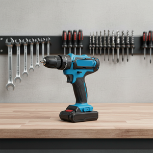 Taladro Inalámbrico Portátil de Doble Uso con Motor sin Escobillas de Alta Potencia, Taladro de Impacto sin Llave, Perforador, Batería Personalizable OEM, Metal - Product Image 4