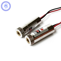 Focused Mini Merah Dot 3-5V Modul Laser 650nm 5MW Laser Diode