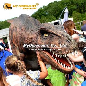 MON Dino L-22 Nouveau Design Plus Léger <span class=keywords><strong>Facile</strong></span> Contrôle Réaliste Costume De Dinosaure Tyrannosaurus <span class=keywords><strong>Rex</strong></span> pour Cosplay Adulte - Product Image 6