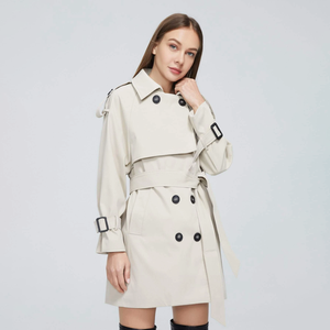 Popolare <span class=keywords><strong>Trench</strong></span> da <span class=keywords><strong>donna</strong></span> <span class=keywords><strong>Trench</strong></span> <span class=keywords><strong>Trench</strong></span> da <span class=keywords><strong>donna</strong></span> Design di tendenza moda Outlet personalizzato <span class=keywords><strong>Trench</strong></span> a scelta bianca <span class=keywords><strong>Trench</strong></span> classico <span class=keywords><strong>Beige</strong></span> - Product Image 4