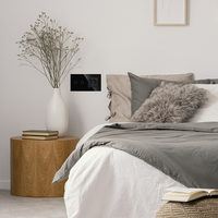 Interrupteur mural et prises électriques 1/2/3 Gang 1 Way Wall Touch Switch