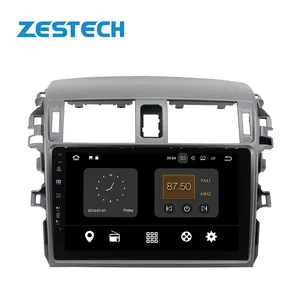 ZESTECH एंड्रॉयड 10 कार डीवीडी प्लेयर प्रणाली सीडी जीपीएस के लिए जीपीएस नेविगेशन के साथ टोयोटा कोरोला 2012 कार रेडियो प्रणाली टीवीएस स्टीरियो