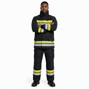 Tute da Pompiere Resistenti al Calore, Equipaggiamento Protettivo in Kevlar, Uniforme per Vigili del Fuoco - Product Image 1