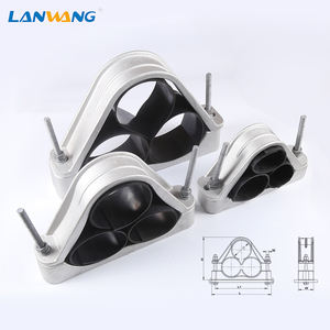 Serre-câble en aluminium durable et robuste, fabricant, fournisseur et distributeur de serre-câbles en forme de trèfle - Product Image 1