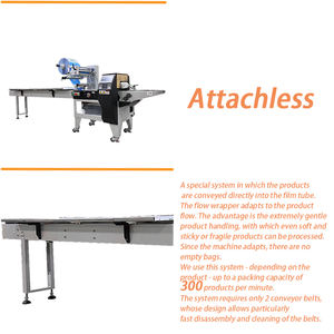 Máquina de Envasado Multifuncional de Flujo Horizontal Servo para Gelatina, Frutas, Ruleta, Multipack, Barra Vegana - Product Image 4
