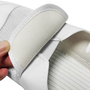 ALLESD, el mejor precio, seis agujeros en la malla del talón, zapatos de malla ESD antiestáticos de Color blanco superior para sala limpia - Product Image 3