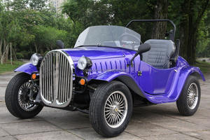 Classique 3000W batterie au Lithium <span class=keywords><strong>Mini</strong></span> chariot de <span class=keywords><strong>Golf</strong></span> convertible électrique moteur à double entraînement RWD boîte de vitesses automatique intérieur en cuir léger - Product Image 6