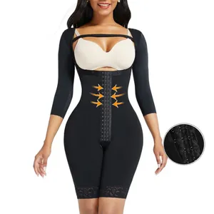 HEXIN nuevo diseño Push Up pecho mujeres cuerpo completo Shapewear cadera potenciador Shapewear ganchos ajustables grasa barriga Control Trimmer