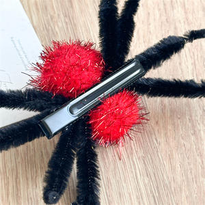 กิ๊บติดผมรูปแมงมุมฮาโลวีนสีแดงสำหรับผู้หญิง - Product Image 6